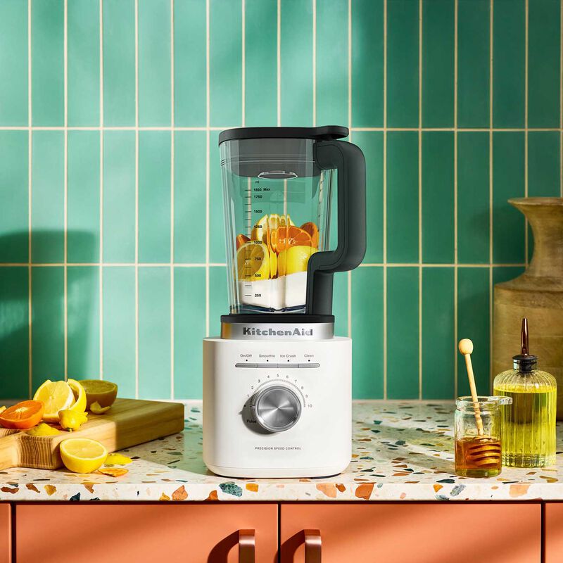KitchenAid Glass Jar Blender - Porcelain White image number 1